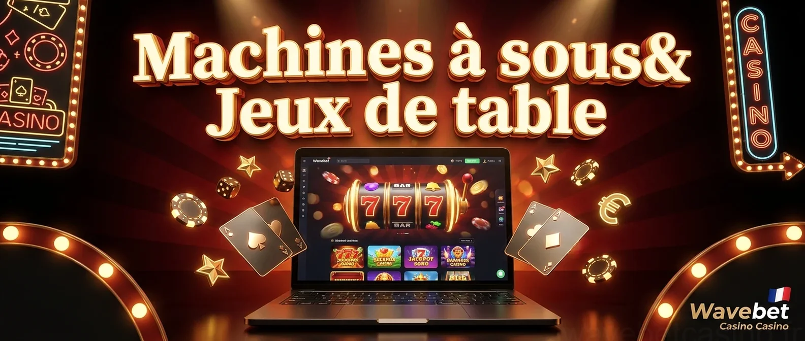 Machines à sous& Jeux de table